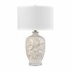 Elk Studio Goodell 27.5'' High 1-Light Table Lamp, White Glazed, Includes LED Bulb S0019-11147-LED